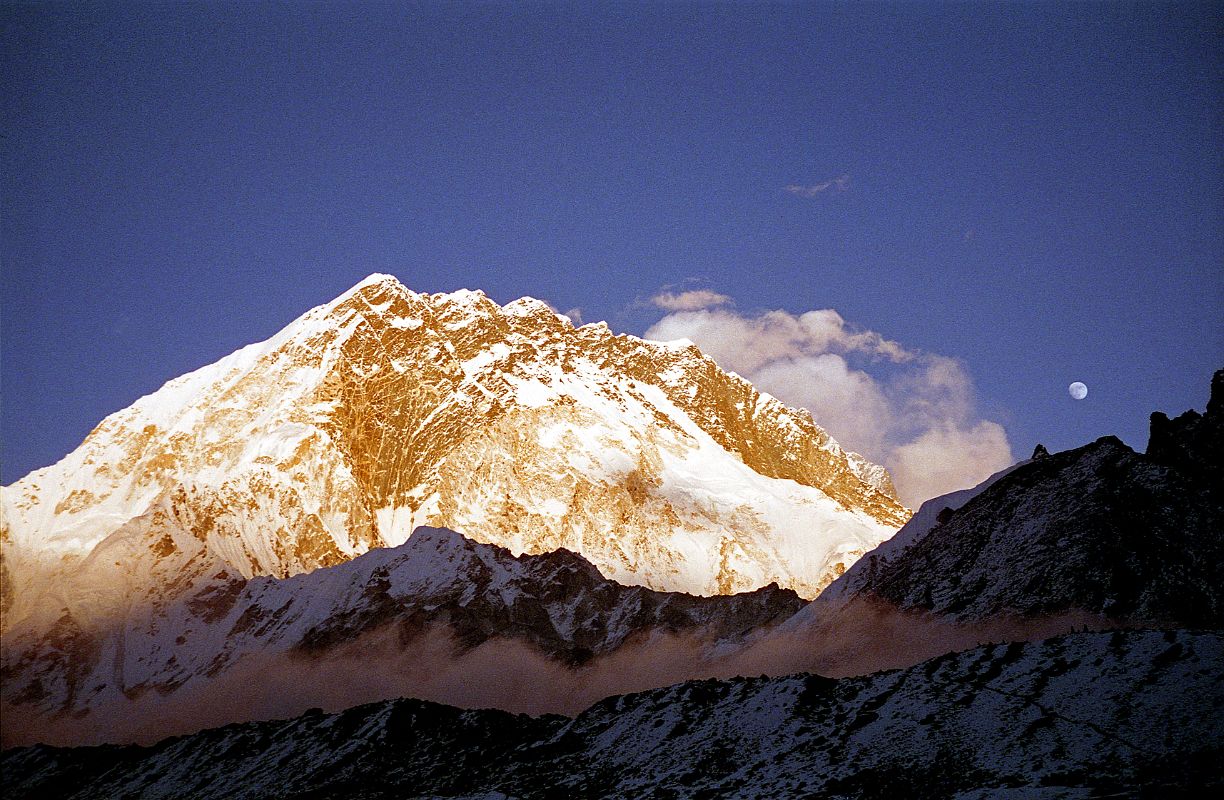 12 Nuptse Sunset From Lobuche